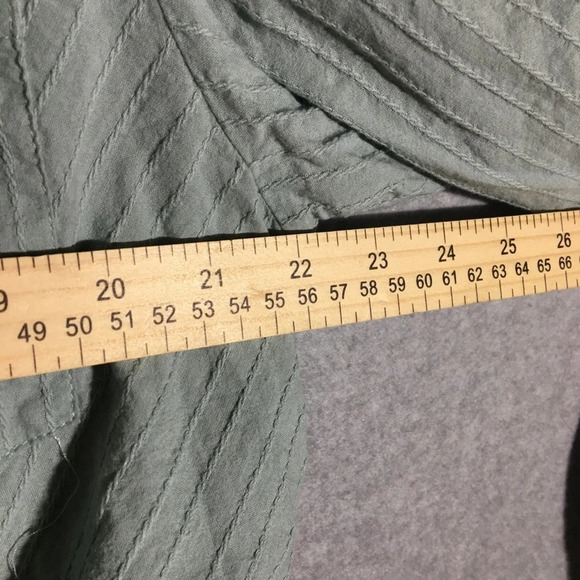 Womens Easel Blouse Cropped V Neck Summer Spring Boho Oversized Slouchy - Picture 4 of 6